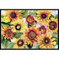 Jensendistributionservices 18 x 27 In. Sunflowers Indoor or Outdoor Mat MI2554173
